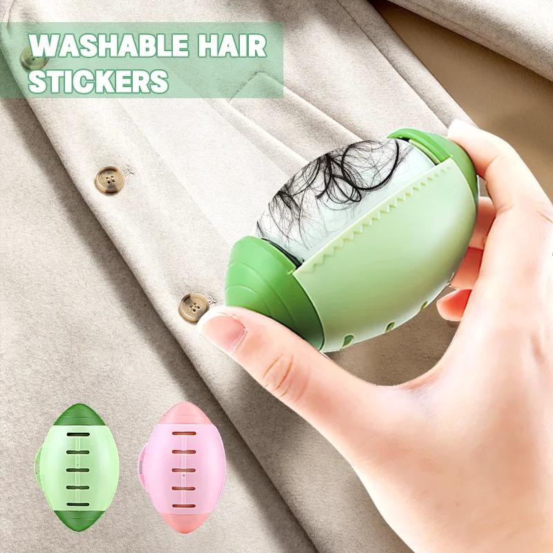 Reusable Washable Portable Clothes Cleaning Roller  for Traveling Pet Hair Remover Dust Removal Eliminator Brush Hair Sticky