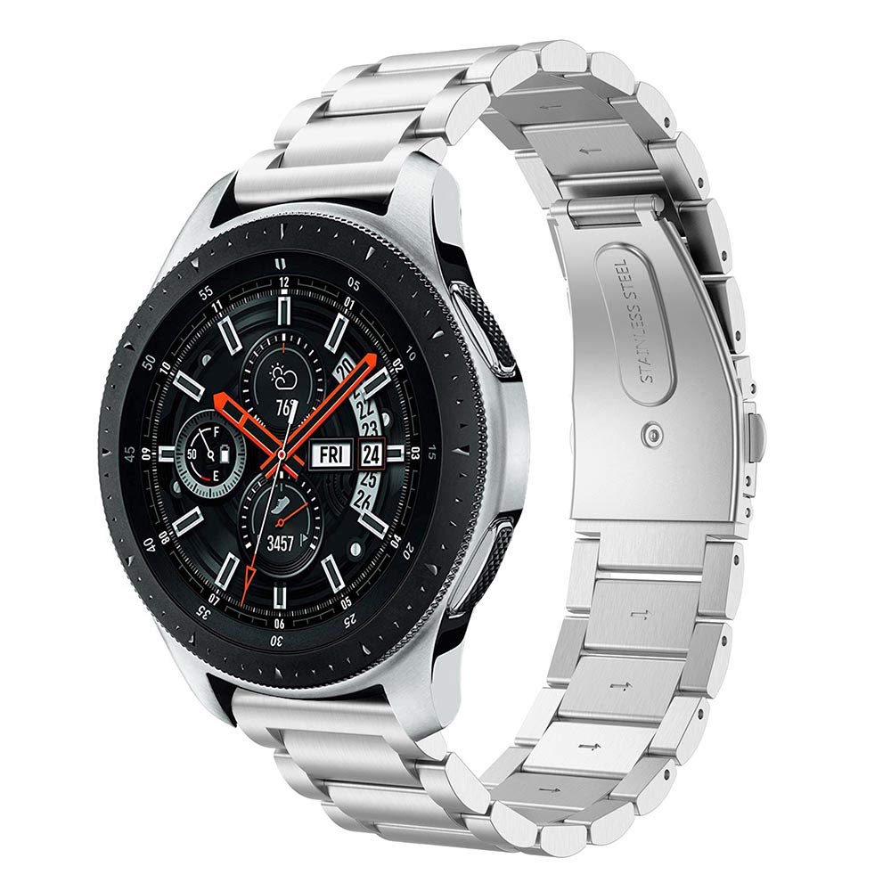 Stainless Steel band for Samsung Galaxy watch 46mm strap Gear S3 Frontier 22mm Metal bracelet correa Huawei watch GT 3 strap