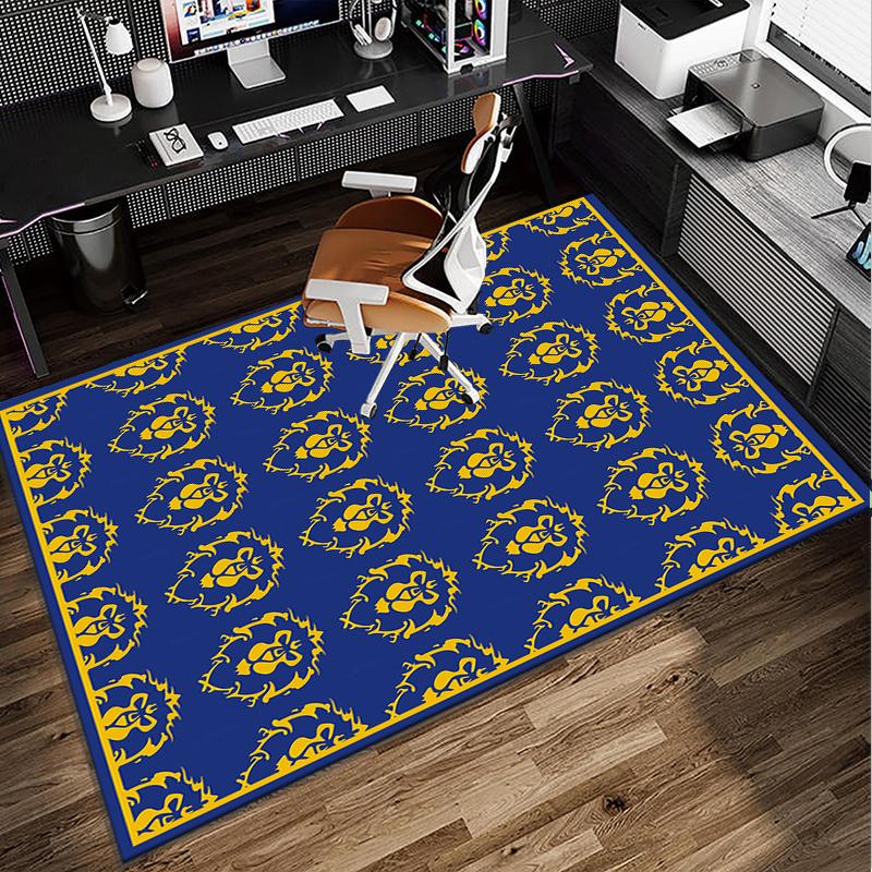 Warcraft Game Office Rug Chair Mat, Game Carpet, Suitable for Front Door, Bedroom, Living Room, Desk, Holiday Gift