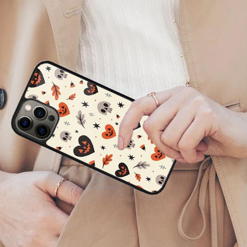 HALLOWEEN PATTERN Magnetic Phone Case For APPLE iPhone 17 Air 16 14 13 12 Pro Max 15 Plus Wireless Charge With MagSafe Cover