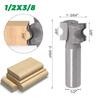 Half Round Side Cutter Bit Half Round Side Cutter Bit Woodworking Bit 1/4inch 1/2inch Shank