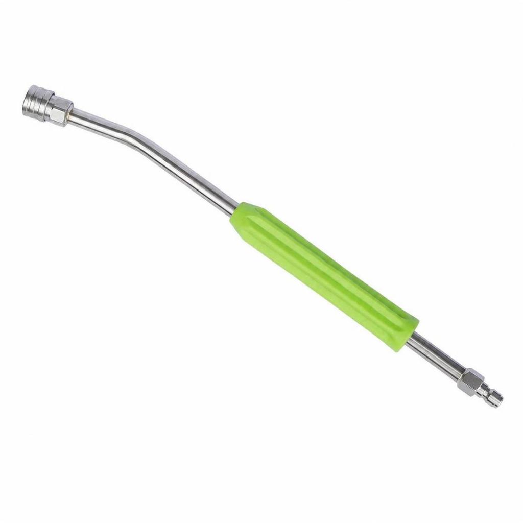Extension Lance with Grip Sleeve | Stainless Steel Construction, Curved