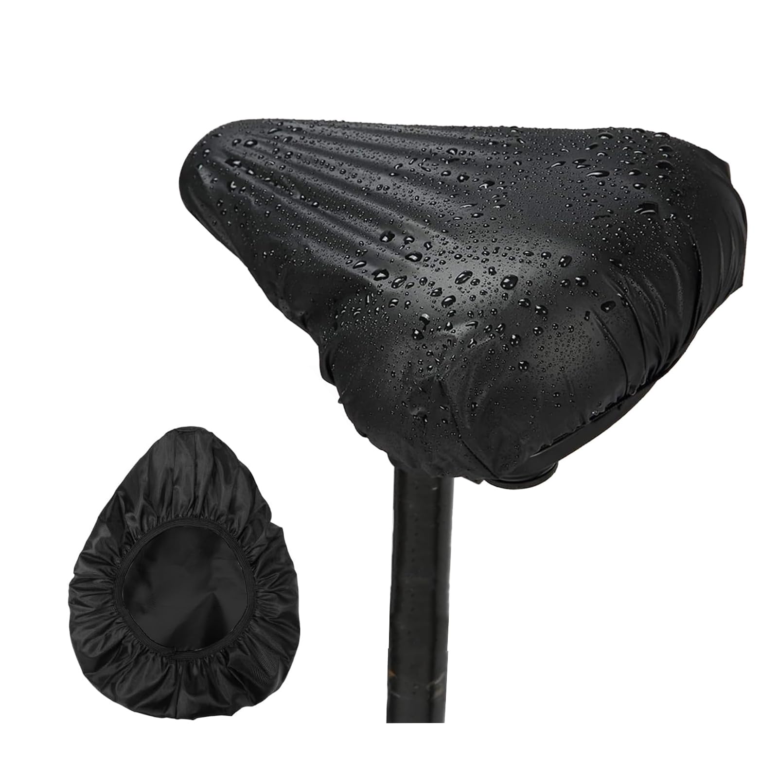 

JINGYOU Saddle Cover, Seat Cover, Bicycle Rain Cover, Saddle, Waterproof, Telescopic Rainproof Cover, Rain