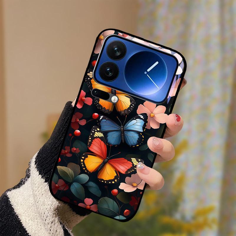 Pour Xiaomi 17 Pro Max 17Pro Mi 17 Coque Antichoc Verre Trempé Housse de Téléphone Pour Xiaomi17 Pro 17ProMax Pare-chocs Arrière Fundas Coque