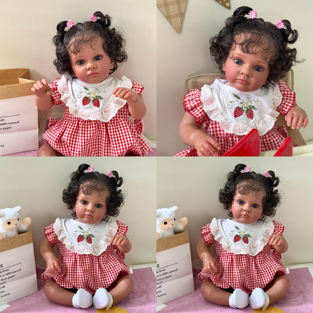 Muñeca Reborn de Silicona Realista con Venas Visibles Para Coleccionistas y Exhibiciones de Regalo