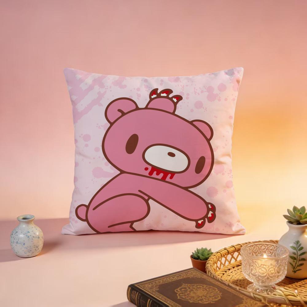 Popular GGloomy Bearable Cushion Cover Premium SkinFriendly Pillow Case MultiPurpose for Home Office Travel
