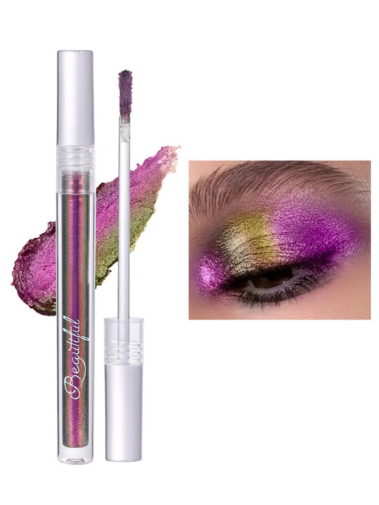Chameleon Liquid Eyeshadow Long Lasting Makeup 1PC Glitter Eyeshadow for Day Night Makeup Collection