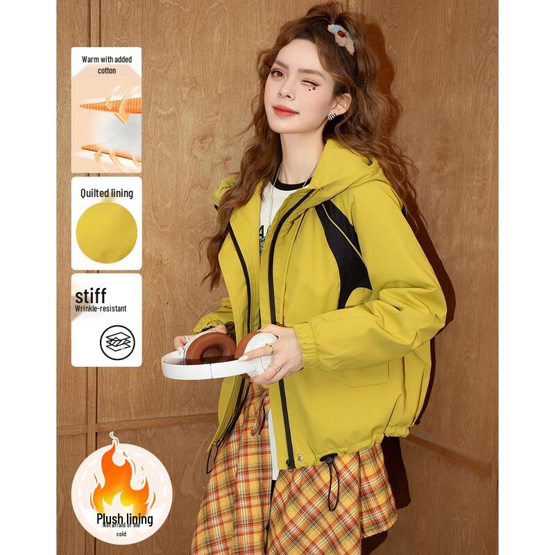 ET BOITE Women's Thickened Hooded Padded Jacket