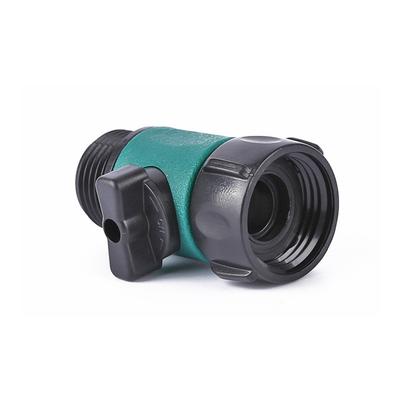 Garden Sprinkler Pipe Valve Control Durable Plastic Single-way Valve Gardening Accessories Car Wash Water Gun Fitting Connector