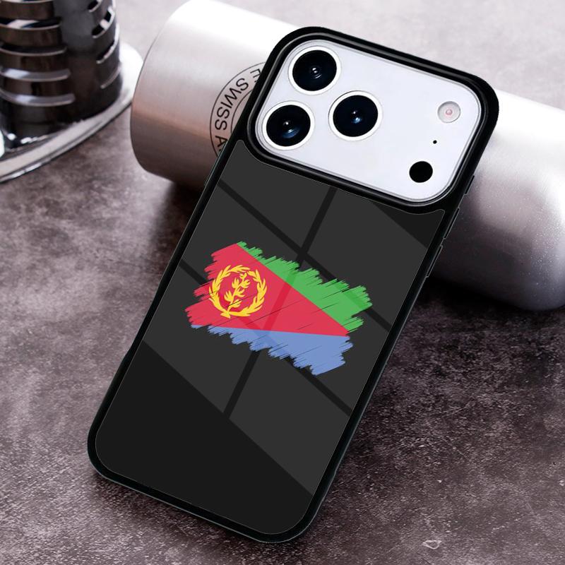 Eritrea Flag Phone Case For iPhone 17 16 15 14 13 12 11 Pro Max Plus 17Air Soft Silicone Cover