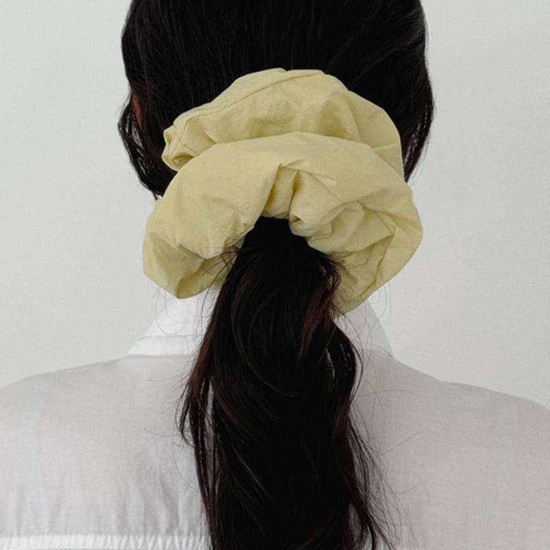 Oar Cloud Volume Scrunchie [Lime]
