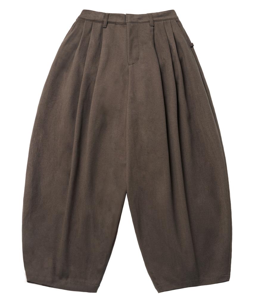 IDWS Void 4 Tuck Balloon Trouser Brown