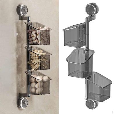 Hanging Wall Basket Kitchen Organizer Sturdy Fruit Vegetable Garlic Onion Pantry Storage
