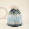 Wintermütze Kinder Winter Neu Samt Outdoor Thermomütze Batik Farbverlauf Wollmütze