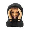 Peeping Stranger Face Window Decor Halloween Creepy Scary Prop Suction Cup 23x20cm