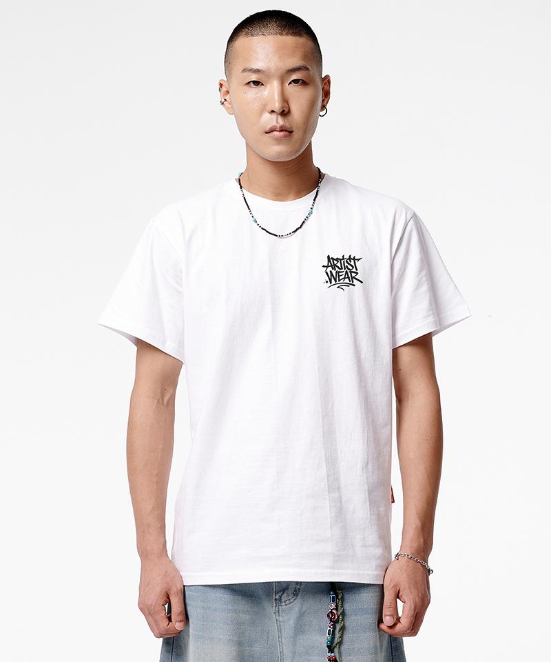 ARTISTWEAR [Atw] Tagging Logo Short Sleeve T-Shirt