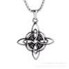 Pendant National Style Youth Chinese Knot Momentum Necklace Pendant Trendy Cool Men's Jewelry