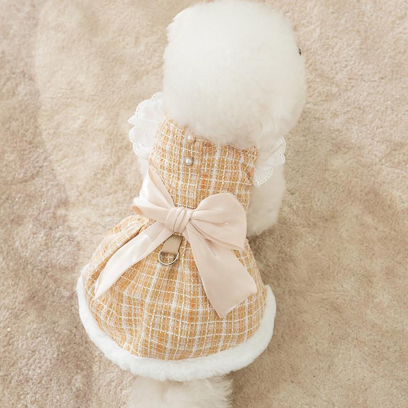 Warme Haustierkleidung, süßer Druckmantel, Hemdjacke für kleine und mittelgroße Hunde, Katzen, Teddy, französische Bulldogge, Chihuahua, Winter-Outfit