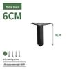 Adjustable Gold/Black Furniture Legs: Aluminum Alloy Support Feet for Bathroom Cabinets and Sofas