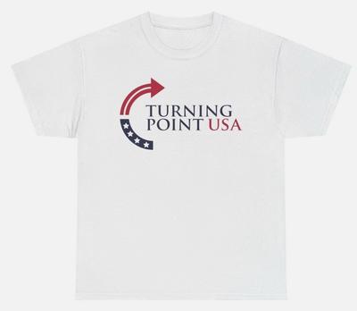 Charlie Kirk Turning Point T-Shirt Tee RIP