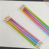 Yama 7.5" HB Colored Pencil Set with Rainbow Film Barrel