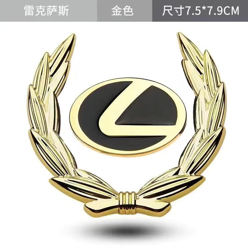 

Hood Ornament Standing Emblem for Lexus ES/NX/RX/CT/LX/GS/IS/LS – Custom Metal Modified Front Hood Car Badge