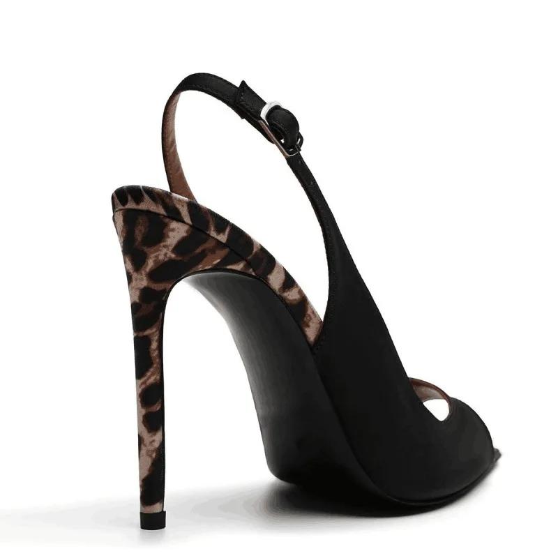 Fashion Fashion Pointed High-heel Women's Sandals Summer European American Roman Buckle Commuting Shopping Slim Heeled Women Shoes 34-45