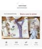 Autumn-Winter Maternity Pajama Set: Cozy Cotton Three-Piece for Postpartum Pregnant Women