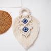 1PC Bohemian Hanging Cotton Rope Woven Wall Hanging Handmade Tapestry Home Wall Decoration Small Pendant