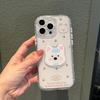 Cute cartoon 15Pro/14Promax puppy patch mobile phone case for iPhone15promax/12Pro