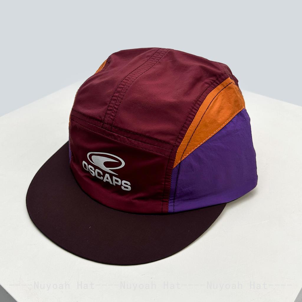 Niche Quick-dry Letters Embroidery Baseball Hats Sunshade ins Versatile New Men Women Color Block American Peaked Caps Fashion