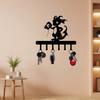 Modern Metal Dragon Camera Wall Hook Key Holder Coat Rack Entryway Storage Art