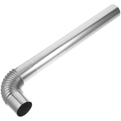 Chimney Accessories Double-layer Stainless Steel Pipe Stove Flue for Heating Burner Fittings Practical Exhaust