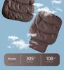 Universal Warm Cloud-Feel Car Seat Cushion: Autumn/Winter Wear-Resistant Down Cotton with Ergonomic Support