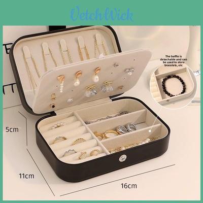 Jewelry Box Vintage Jewelry Storage Box With Multiple Compartments For Travel And Gift Use