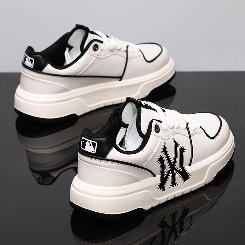 Autumn casual board shoes new summer couple breathable dad shoes leather increase 12