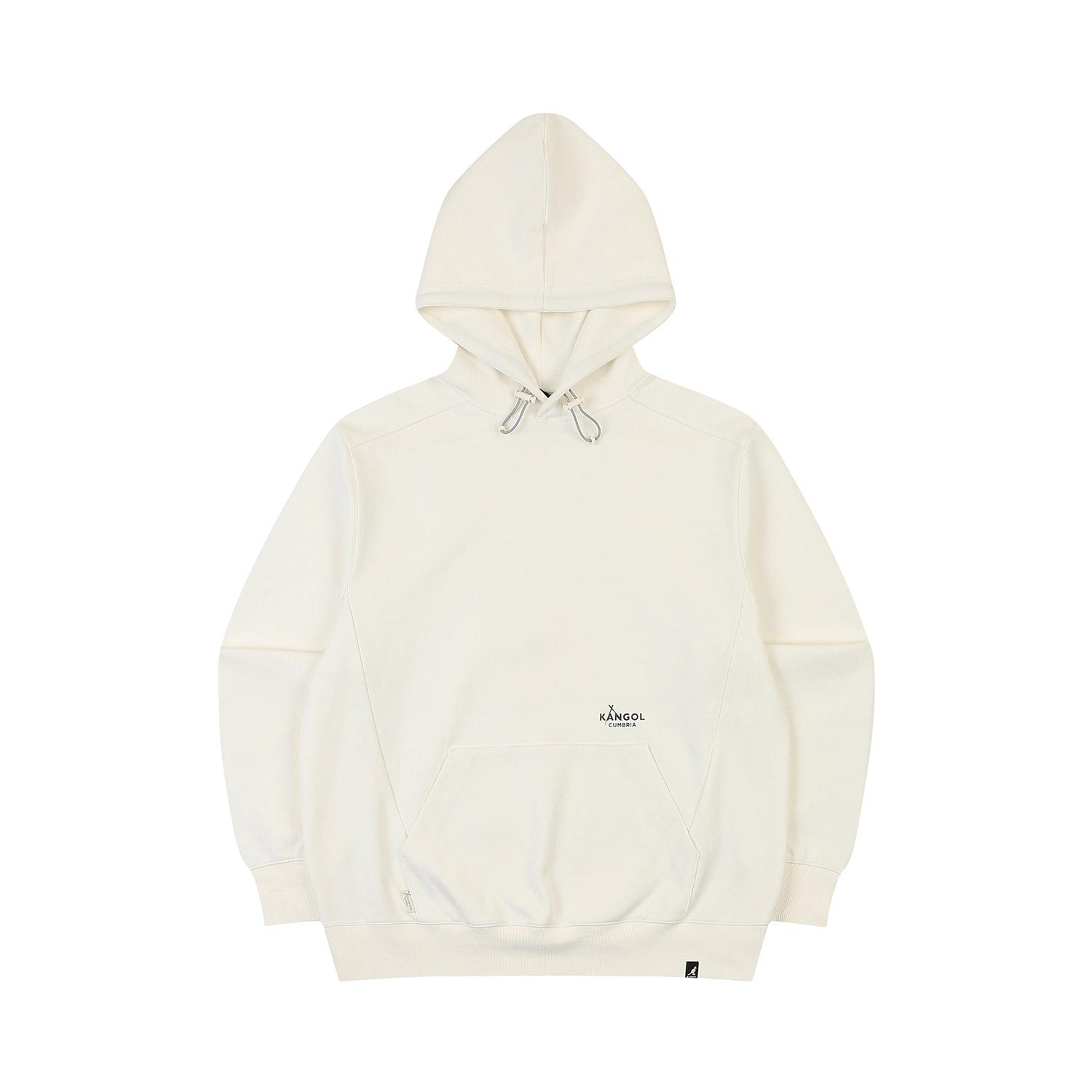 Kangol Cbr Small Logo Hoodie 7020 Ivory Ivory/L