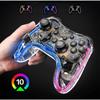 Switch / Switch Pro Controller Compatible with Switch / OLED / Lite, Pro Controller Switch with LED Lights, 6 Gyro Axis, Turbo and Dual Vibration