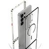 Luxury For Magsafe Magnetic Wireless Charging Phone Case For Samsung Galaxy S26 S25 S24 S23 Ultra Plus Aluminum Metal Clear Bumper Cover