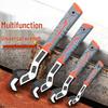 Adjustable Self-Locking Wrench Set: Quick-Open Industrial-Grade Tool for Household Repairs