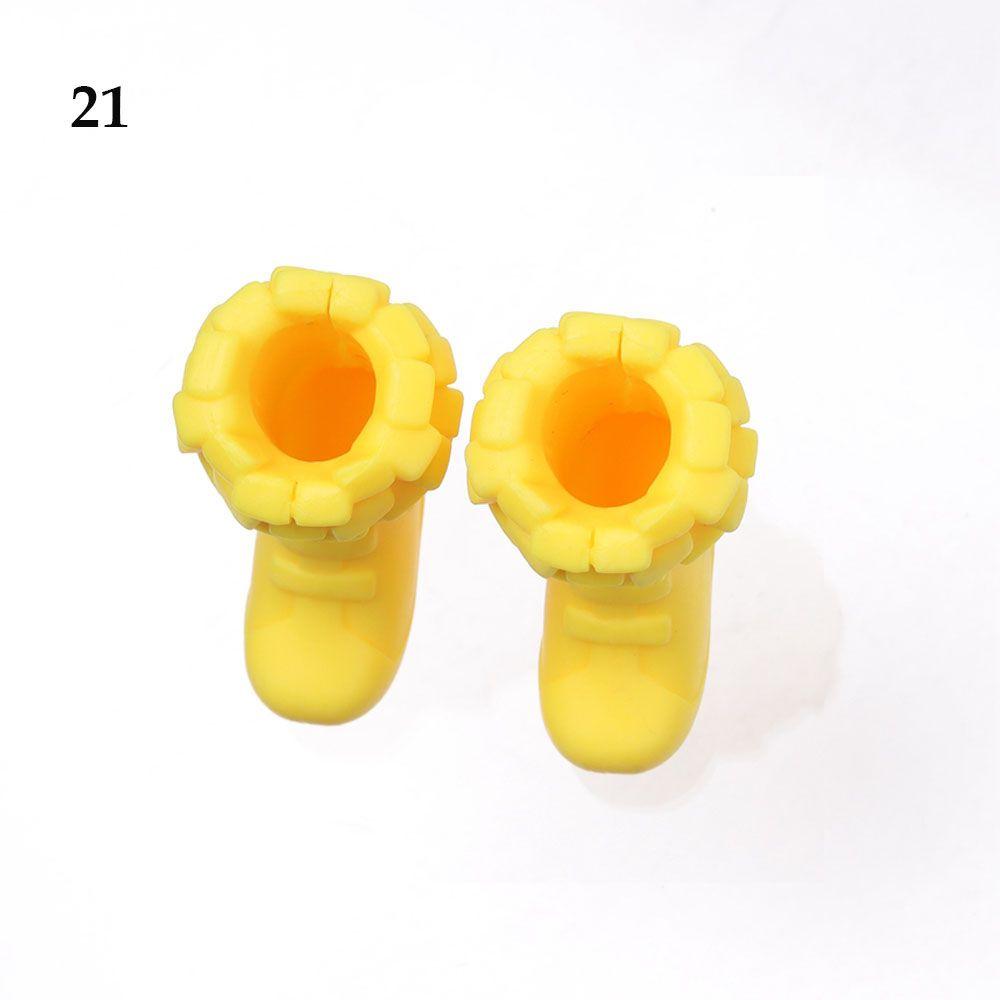 Colorful Foot Length 2.2cm Fashion Doll Shoes High Heels Shoes 1/6 Dolls Boot Accessories