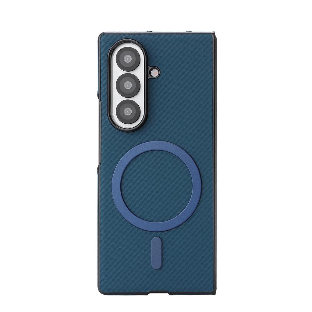 Carbon Fiber Magnetic Shockproof Case for Samsung Galaxy Z Fold 3/4/5/6/7