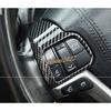 Carbon Fiber Steering Wheel Button Frame Cover Trim For Toyota Highlander 14-19