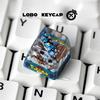 Anime PokéMon Dreamy Eevee Cubone Shaymin Series Fun Character Keyboard Resin Casting Workmanship Keycap Esc Custom Edition Gift