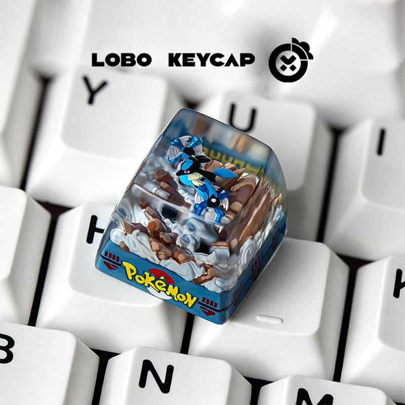 Anime PokéMon Dreamy Eevee Cubone Shaymin Series Fun Character Keyboard Resin Casting Workmanship Keycap Esc Custom Edition Gift