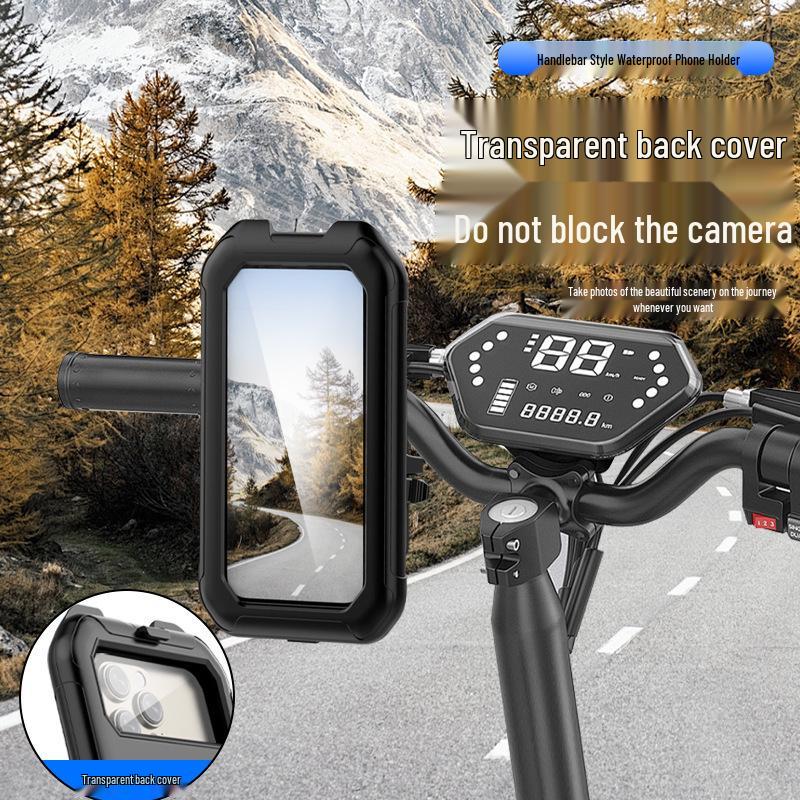 Universal Waterproof Bicycle & Scooter Phone Holder - 360° Adjustable Outdoor Navigation Mount
