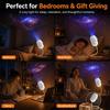 2-in-1 Galaxie Projektor Nachtlicht USB LED Sternenhimmel Lampe 360° Drehung Einstellbare Helligkeit für Schlafzimmer Decke Raum Auto Dekoration