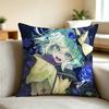 I-Indie Game Touhou Project  Square Double-Sided printed Pillow Case Bedroom Bedside Pillow Sofa Cushion Cover