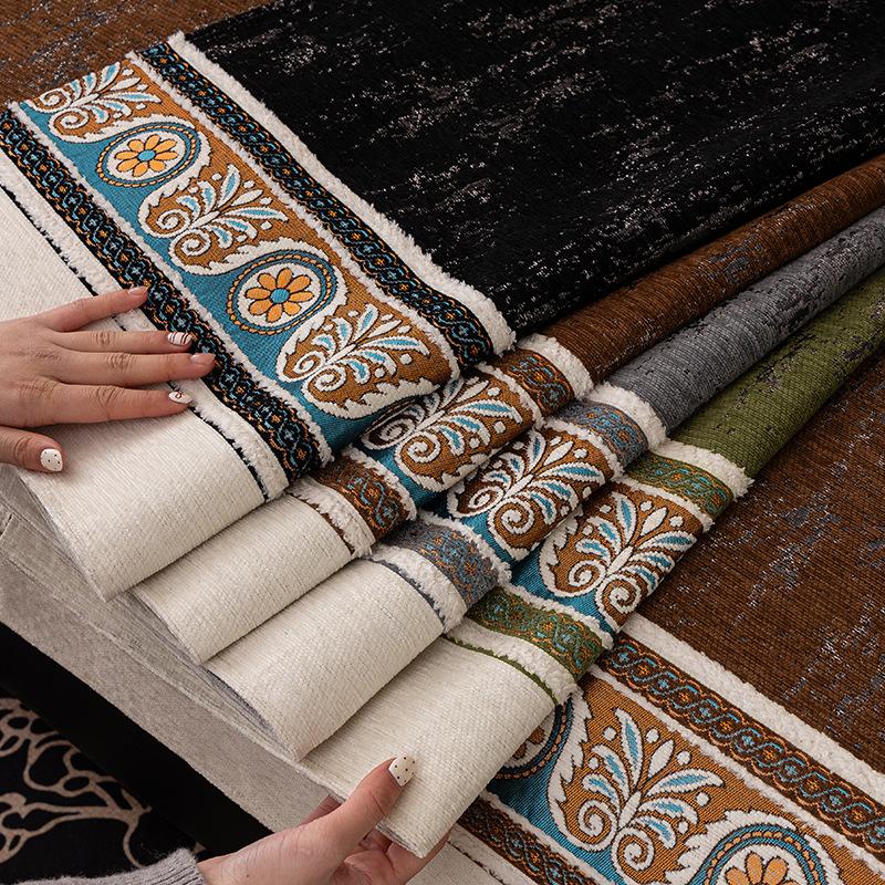 Sofa Cushion Universal In All Seasons Bohemian Chenille Sofa Seat Cushion Light Luxury High-End Non-Slip Sofa Cover