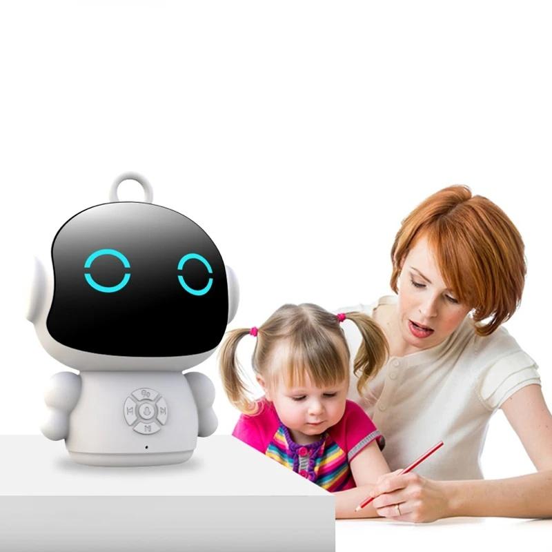 

Робот-компаньйон Family Smart AI Іграшки для раннього розвитку Емоційне спілкування Працює з ChatGPT Germini Grok Mistral DeepSeek 12V світло-сірого кольору